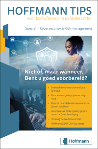 Cover Hoffmann Tips special Cybersecurity & Risk management - klein