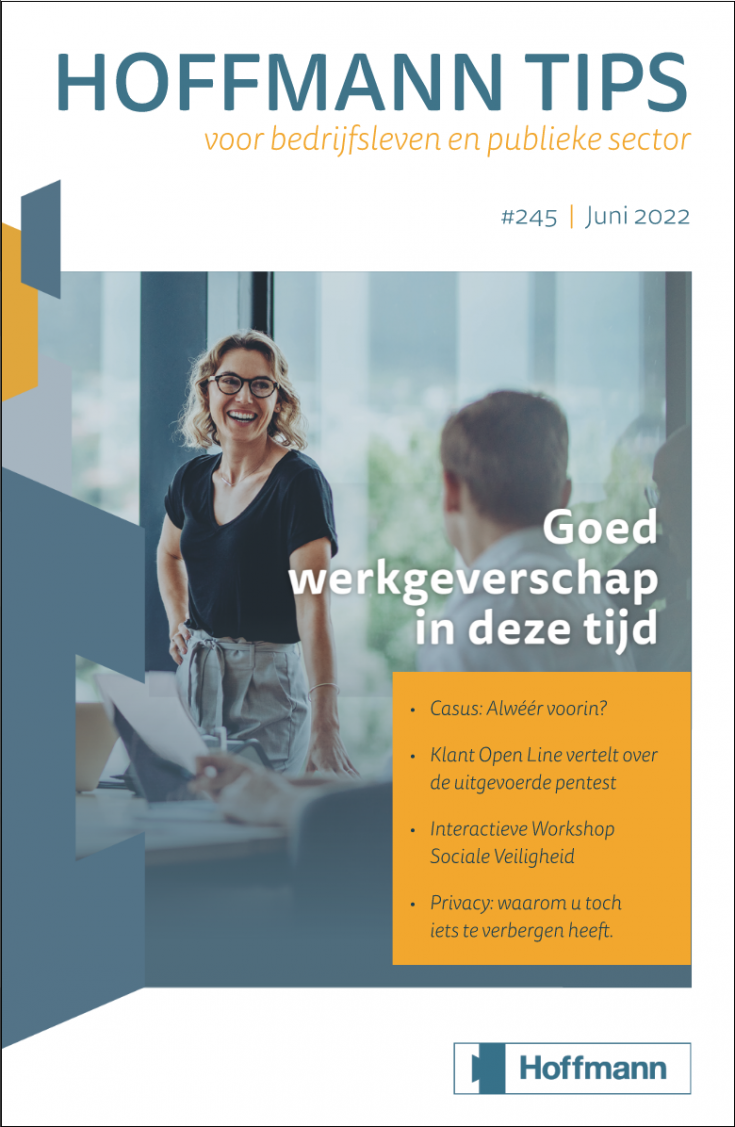 Cover Hoffmann Tips #245 - juni 2022