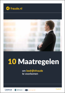 Cover whitepaper bedrijfsfraude voorkomen